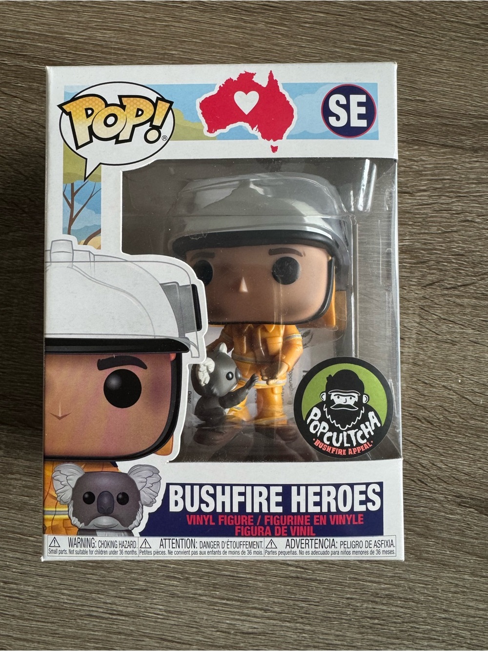 Funko POP! Bushfire Heroes Vinyl Figure w/ Koala